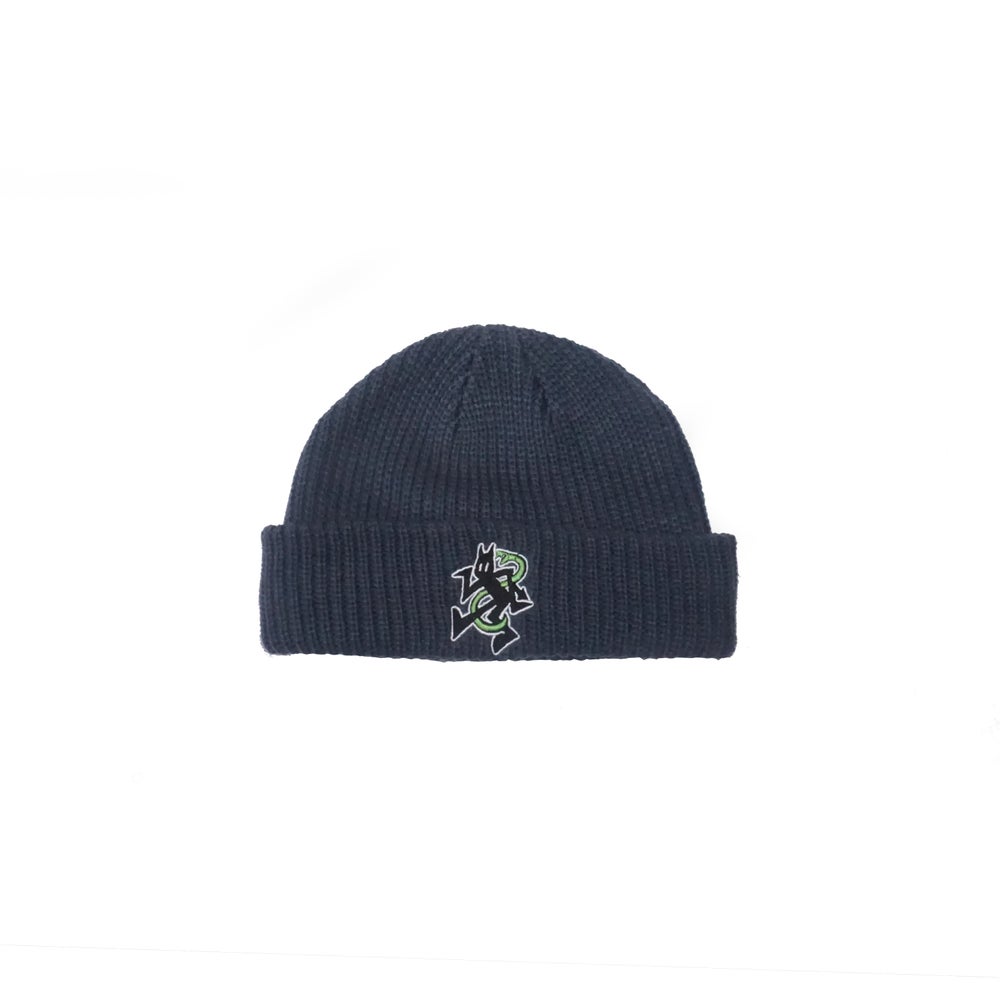 Devil Snake Beanie Blue
