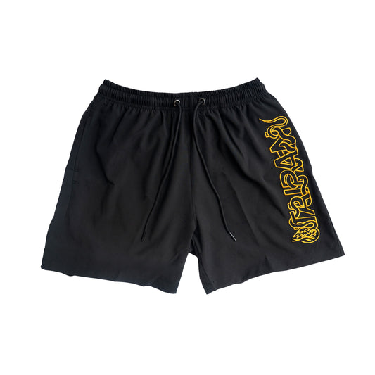 Serpent Shorts- Black