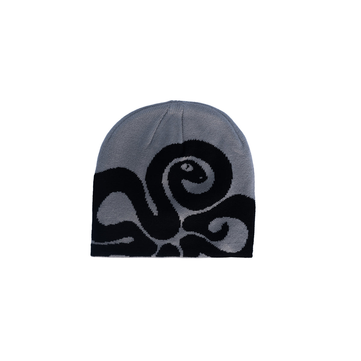 Ocean Viper Jacquard Beanie - Stone Grey